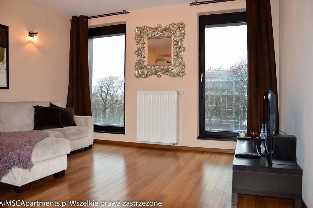 Msc Apartments Angel City Krakow location